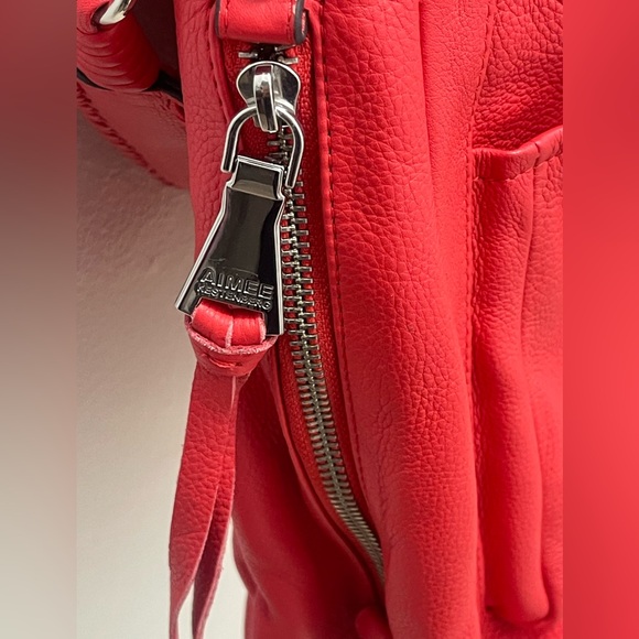 AIMEE KESTENBERG
All For Love Convertible Leather Shoulder Bag in CORVETTE RED - Picture 12 of 16